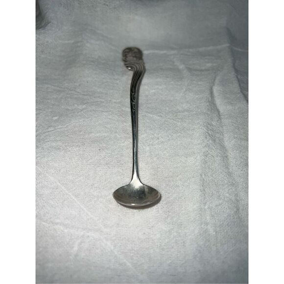 Frank Whiting Mustard Ladle Marquis 5 inch‎ Sterling Silver Collectible Antique - Picture 8 of 13